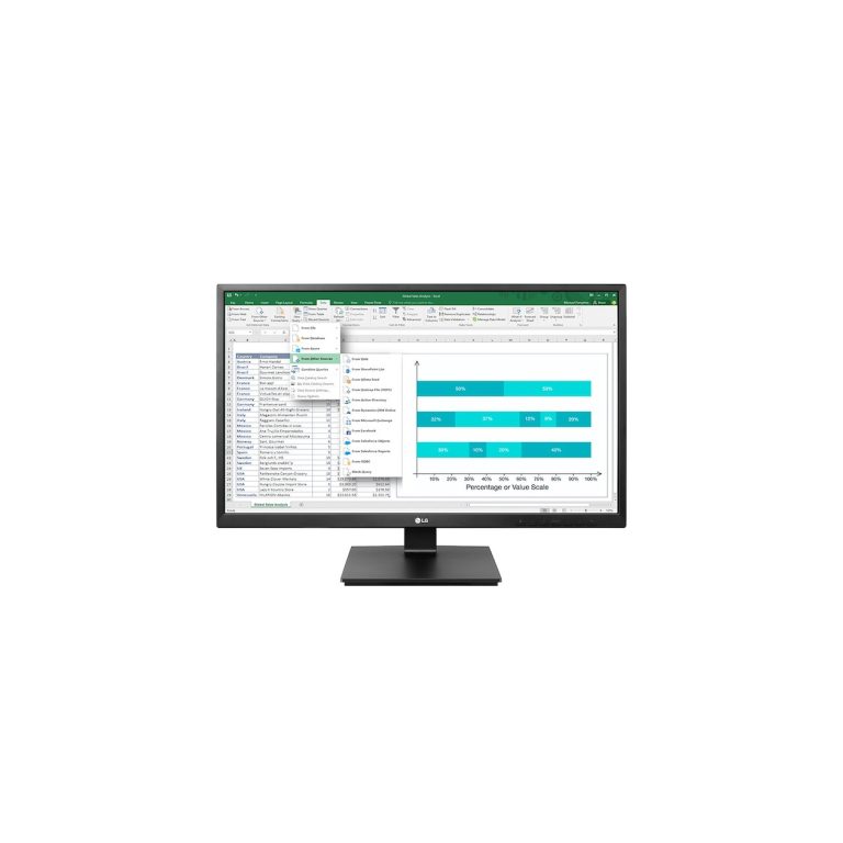 LG Full HD IPS 24BK55YT-B Monitor Zwart