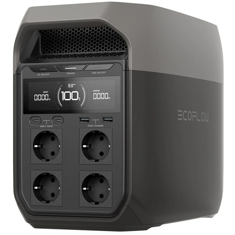Ecoflow DELTA 3 Power Station Powerstation Grijs