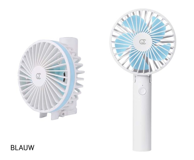 Oplaadbare Handventilator-Blauw