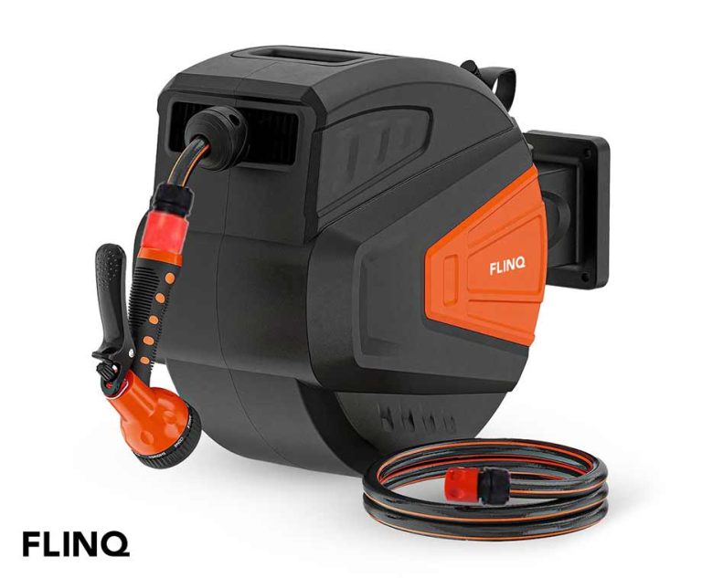 FlinQ Retractable Garden Hose Reel