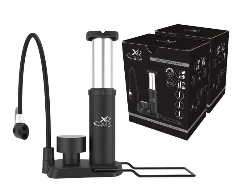 XQ Max Mini Voetpomp Met Drukmeter
