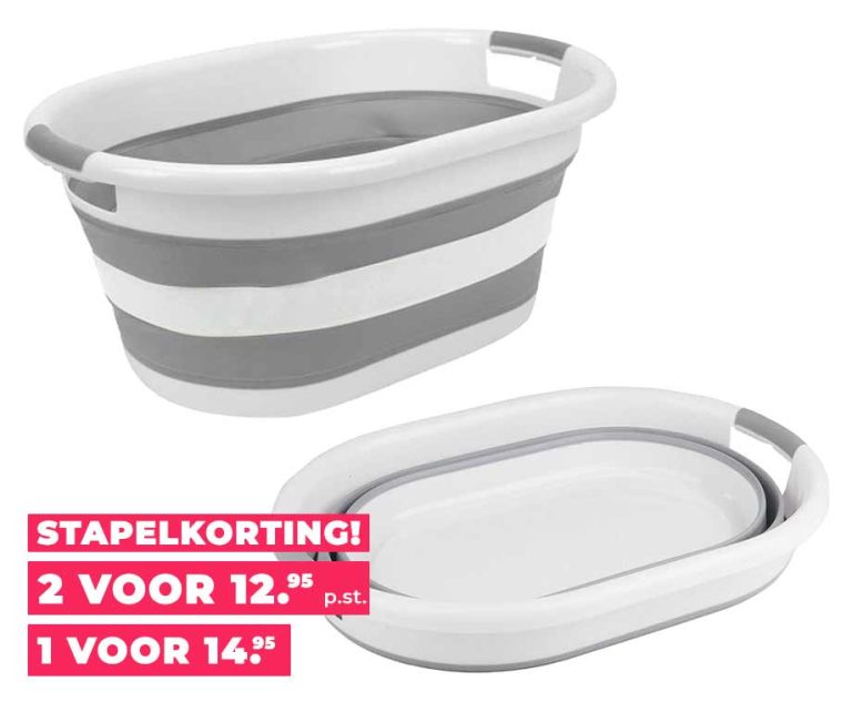 Opvouwbare Wasmand 39 L