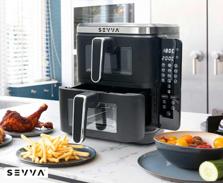 SEVVA® Double Stack Airfryer XXL