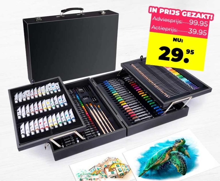 172-Delige Teken- En Verfset