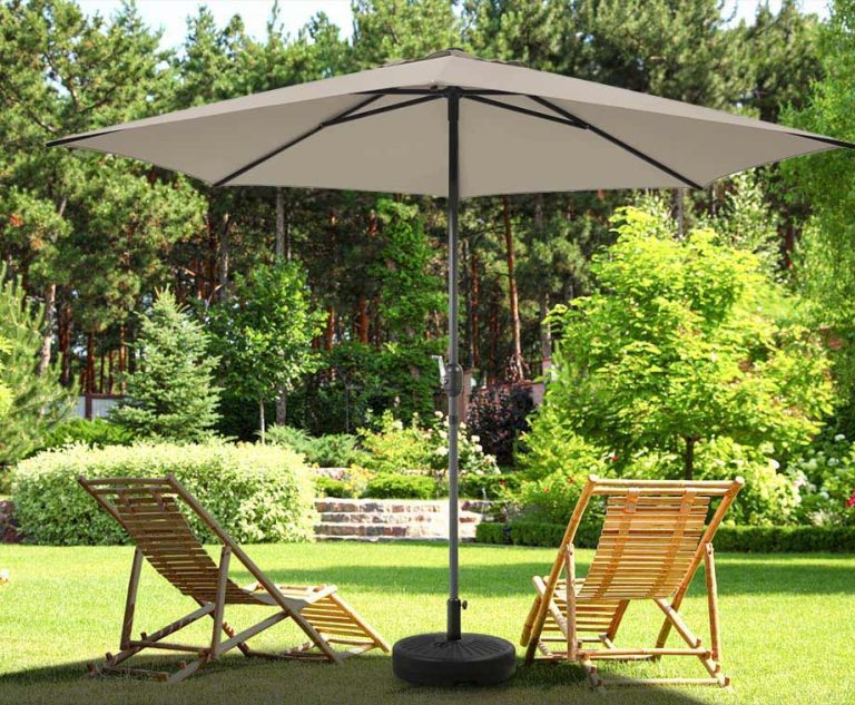 XL Staande Parasol 270 cm Taupe