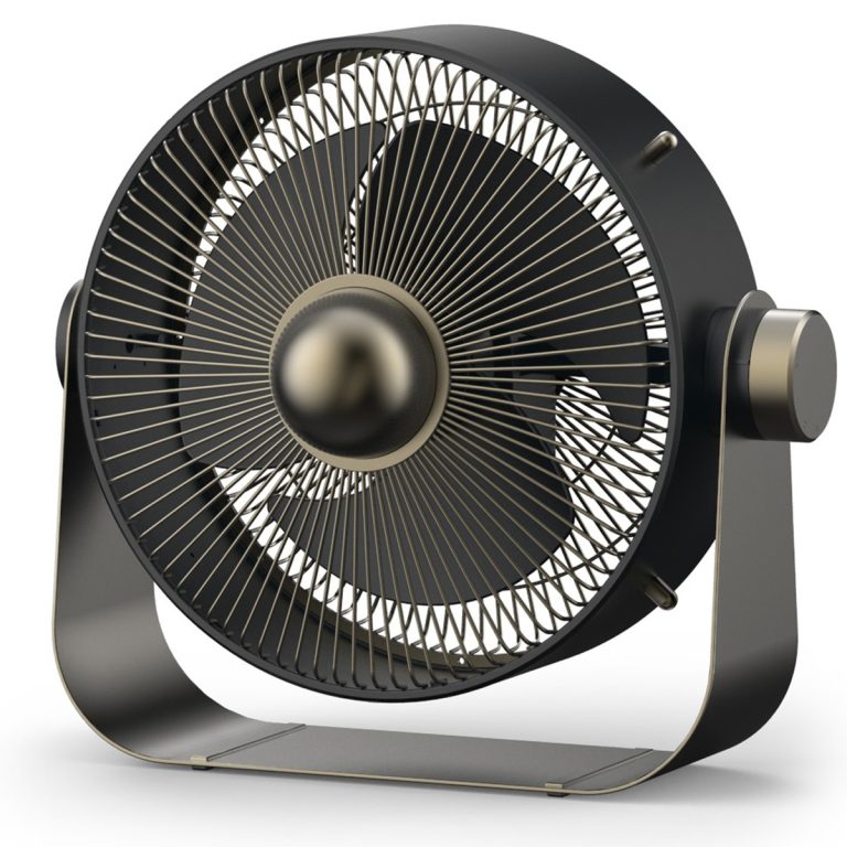 Stylies Castor Smokey Metal Tafelventilator Goud