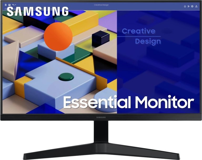 Samsung S31C 27″ Monitor Zwart