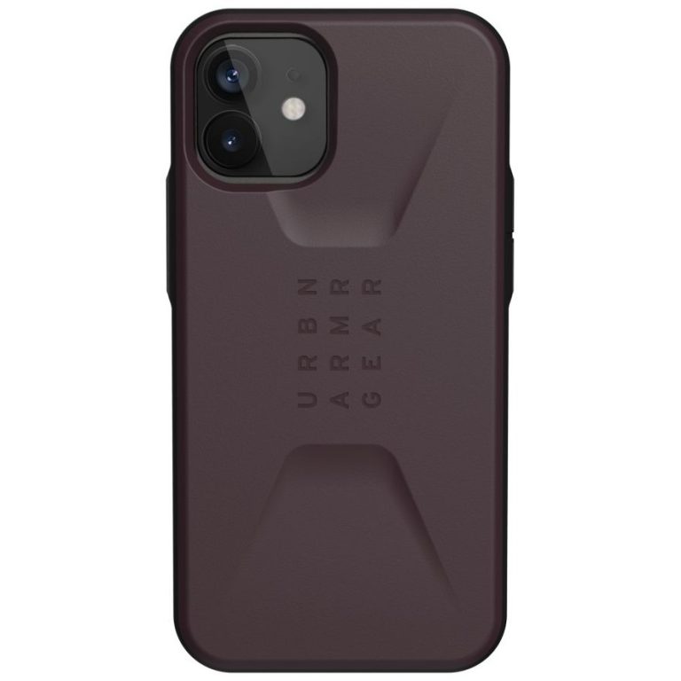 UAG Civilian Backcover iPhone 12 Mini Telefoonhoesje Paars