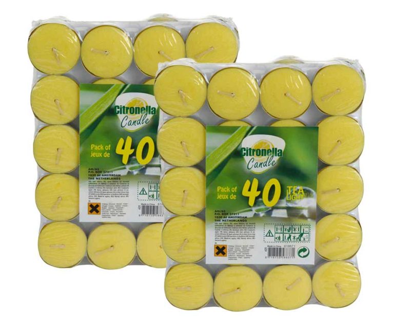 Geurtheelichtjes Citronella Anti-Mug