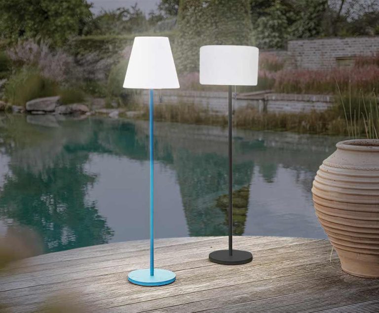 Solar Draadloze LED Vloerlamp Voor Buiten