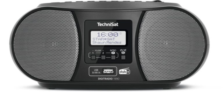 TechniSatDigitradio 1990 DAB radio Zwart