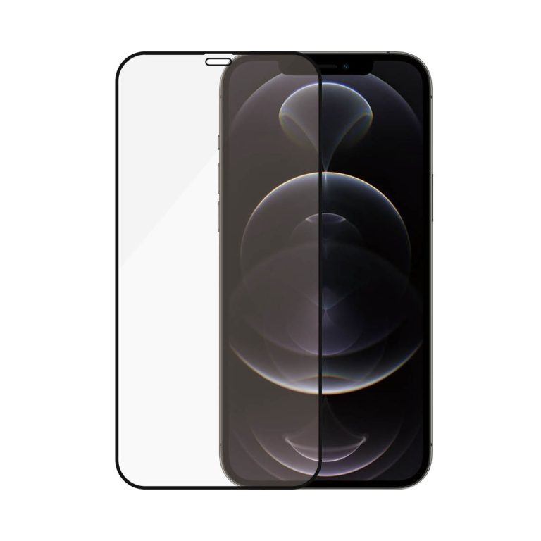 PanzerglassApple iPhone 12/12 Pro Case Friendly AB Smartphone screenprotector Zwart