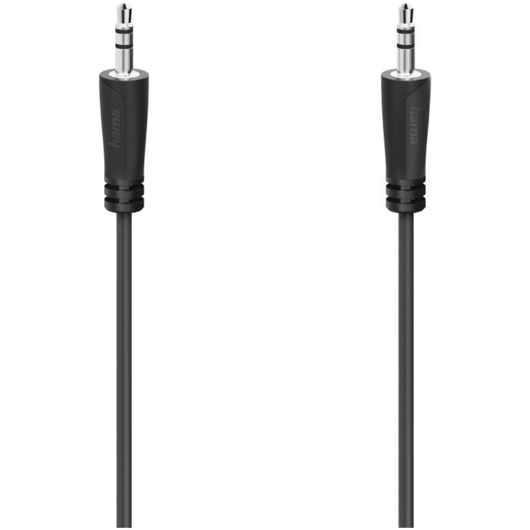 Hama AUDIOKABEL 3,5-MM-JACK – 3,5-MM-JACK, STEREO, 3,0 M Audio kabel