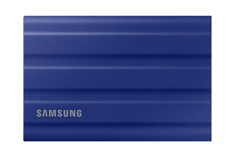 SamsungT7 Shield 2TB Externe SSD Blauw