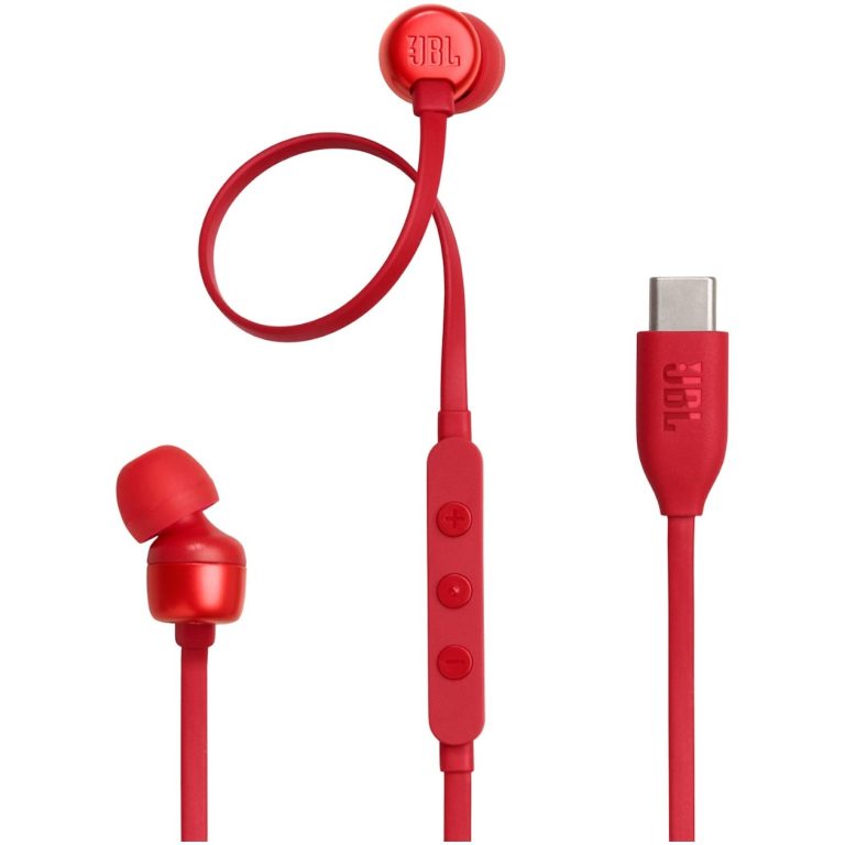 JBL Tune 310C Oordopjes Rood