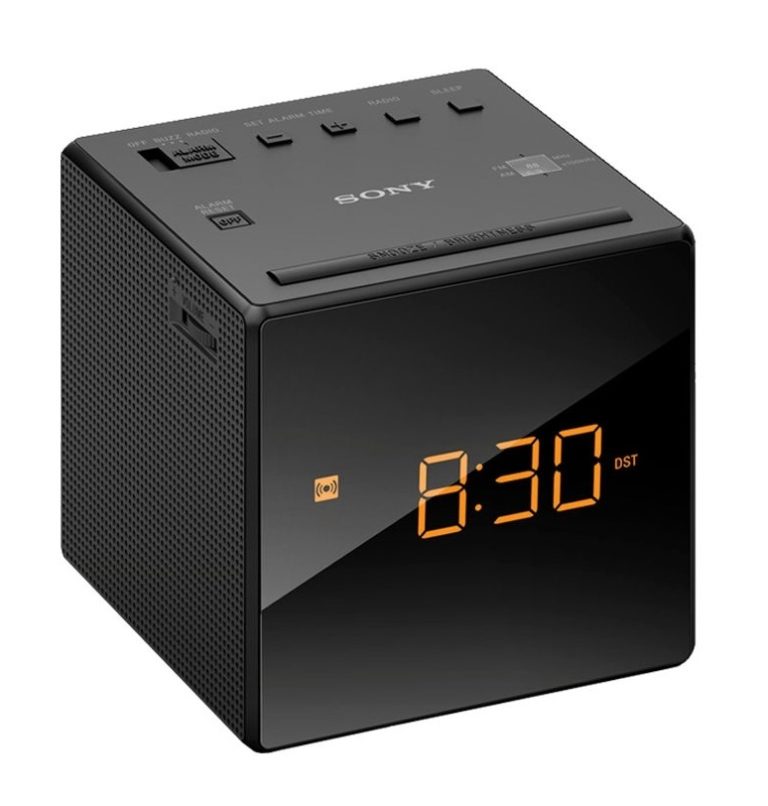 SonyICF-C1 Wekker radio Zwart