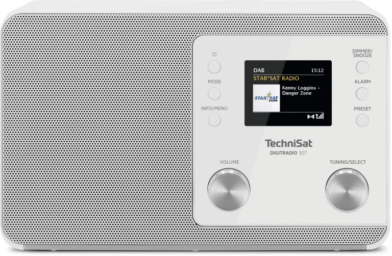 TechniSatDigitradio 307 DAB radio Wit
