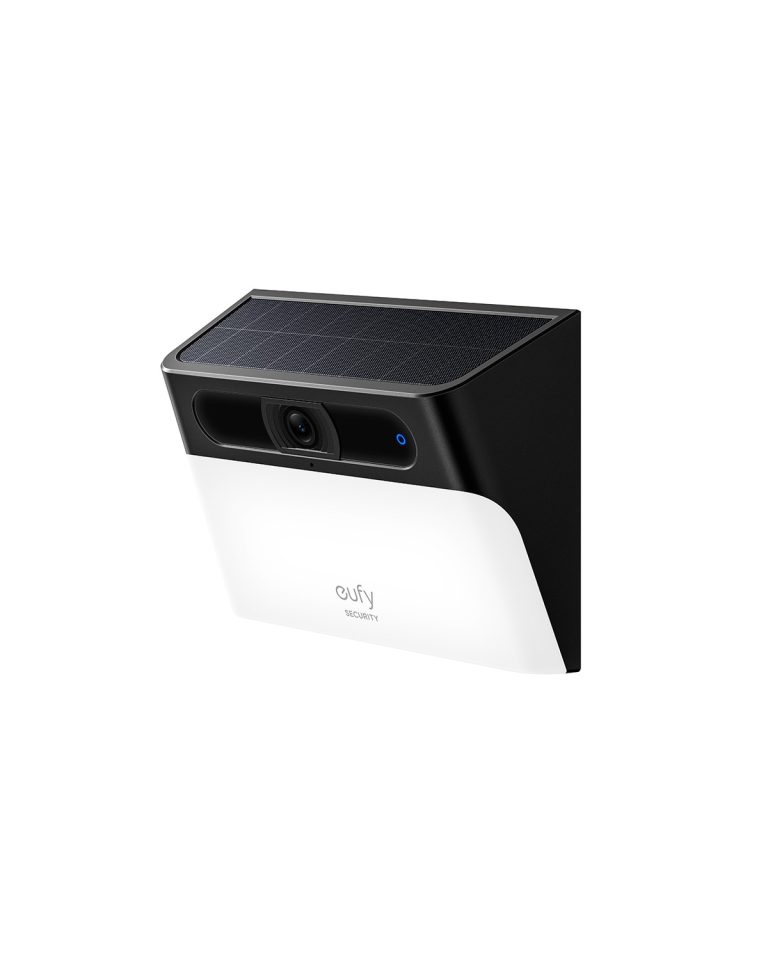 EufyS120 Solar Wall Light Cam IP-camera Zwart